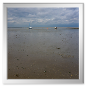 Vor und hinter dem Deich